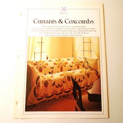 '.Currants & Coxcombs Quilt.'