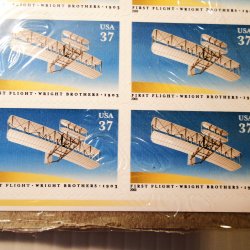 '.First Flight Wright Bro Stamps.'