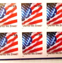 '.United We Stand, USPS Stamp Sh.'