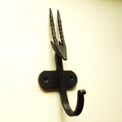 '.Iron Antelope Wall Hooks.'