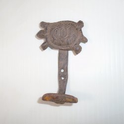Turtle Wrought or Cast Iron Wall Hook, 3.5 inch