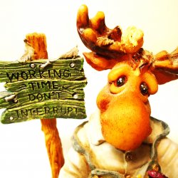 Mooseberry Farms/ Count your Blessings Figurine