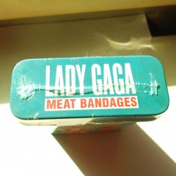 '.Lady Gaga Meat Bandages.'