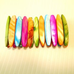 '.Shell Bracelet, Thin Cut.'