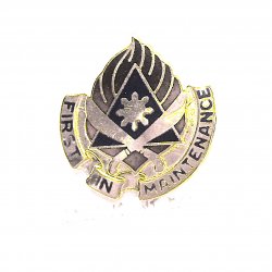 189th Army Maintenance DUI Insignia Pin