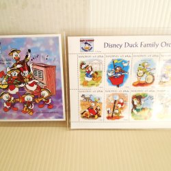 Maldives Disney Stamps, Donalds Dixieland Band, Duck Family