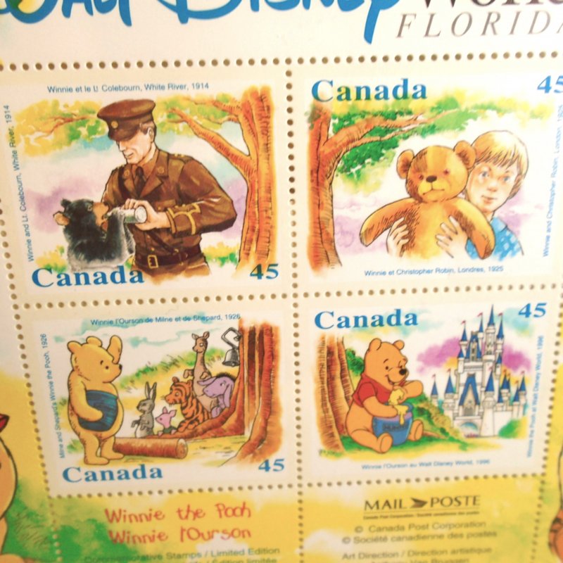 kenoticket.net offers this Canada Disney Winnie the Pooh stamp sheets along with over 1400 additional items.