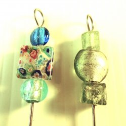 Cocktail, Appetizer Picks, Art Deco Style Qty of 2