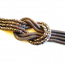 '.French Lovers Knot Bracelet.'