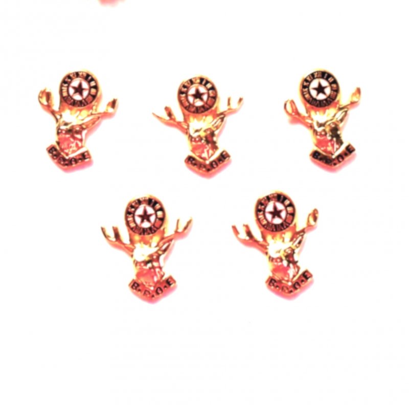 BPOE Elks replacement emblem for use on lapel or hat pins. Emblem only, not an entire pin.