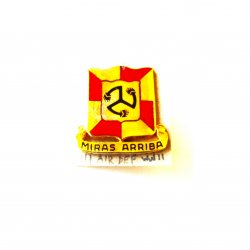 111th Air Defense Artillery Brigade DUI pin. WWII U.S. Army