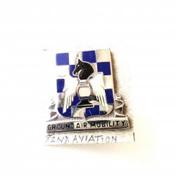 82nd Aviation Regiment DUI Insignia Pin D-22