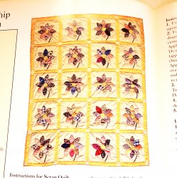 Friendship Dahlia Quilt Pattern with Templates