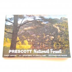Prescott National Forest Map dated 1977, New NOS