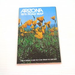 Arizona Road Map dated 1979, NOS new condition