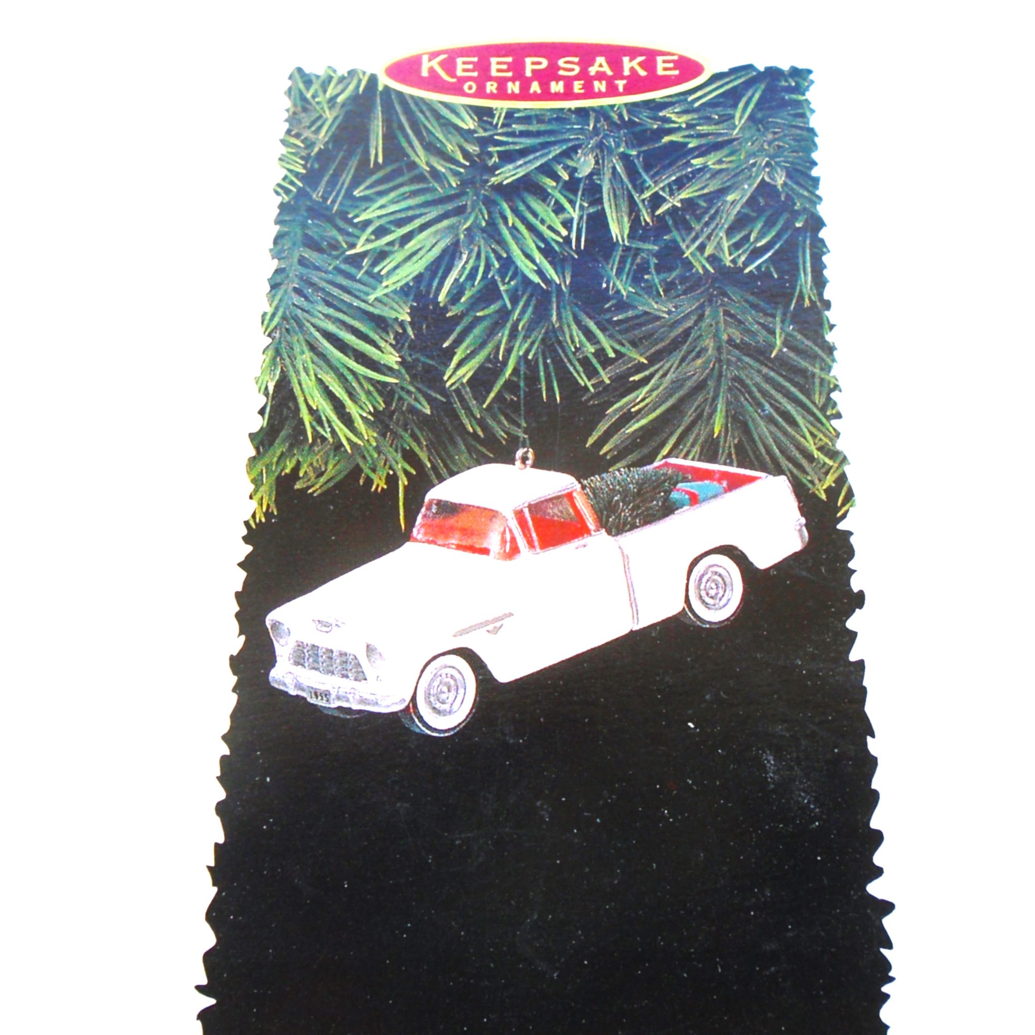 Hallmark Ornament, 1955 Chevrolet Cameo Truck. New, never used. Comes in it’s original box.