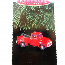 Hallmark Ornament, 1956 Ford Truck, New, never used