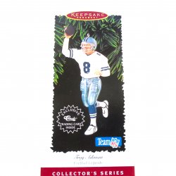 '.Hallmark Ornament Troy Aikman.'