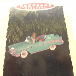 Hallmark Ornament, 1957 Chevy Bel Air, New, never used