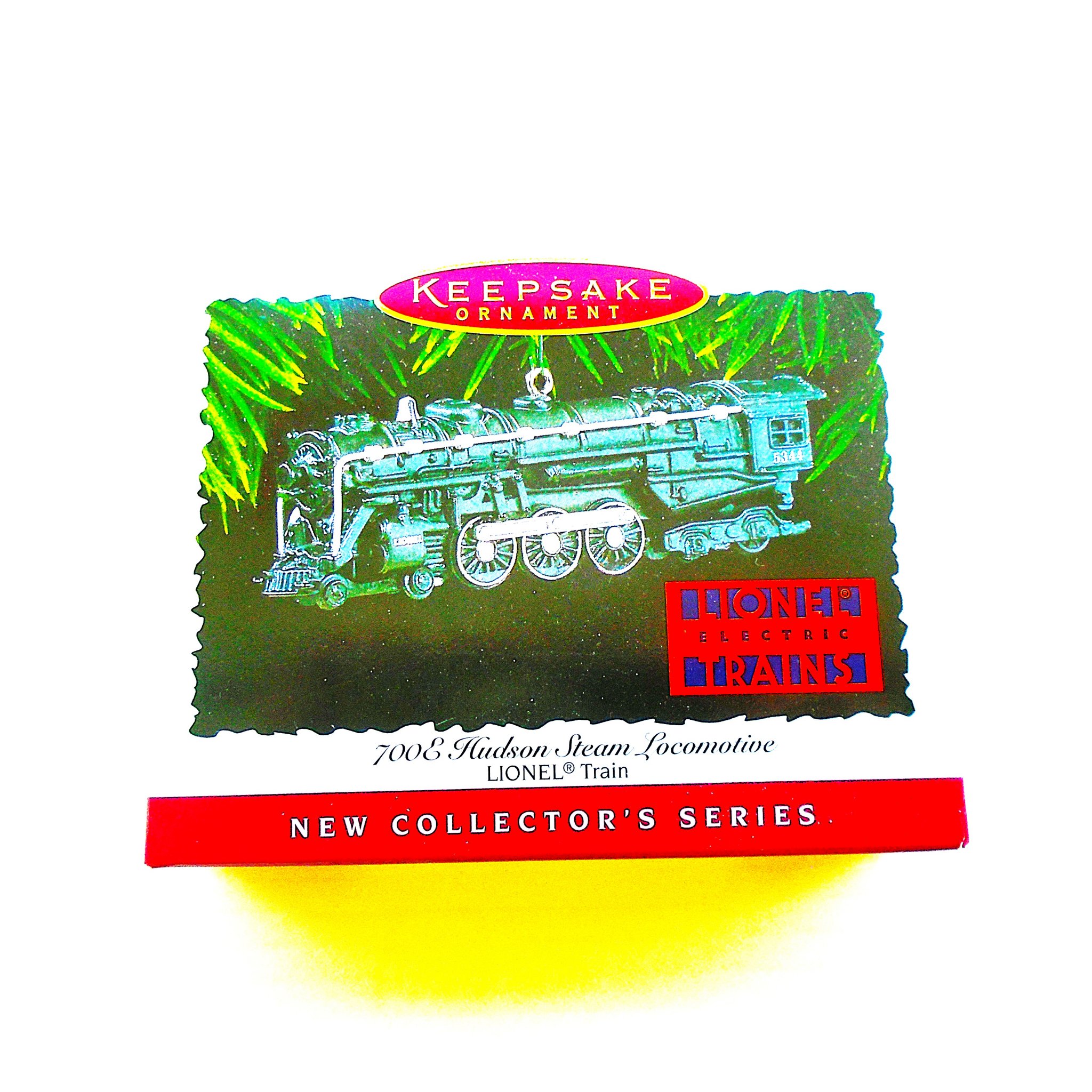 Hallmark Ornament, Lionel Locomotive. In original box dated 1996. Never used. New Old Stock (NOS).