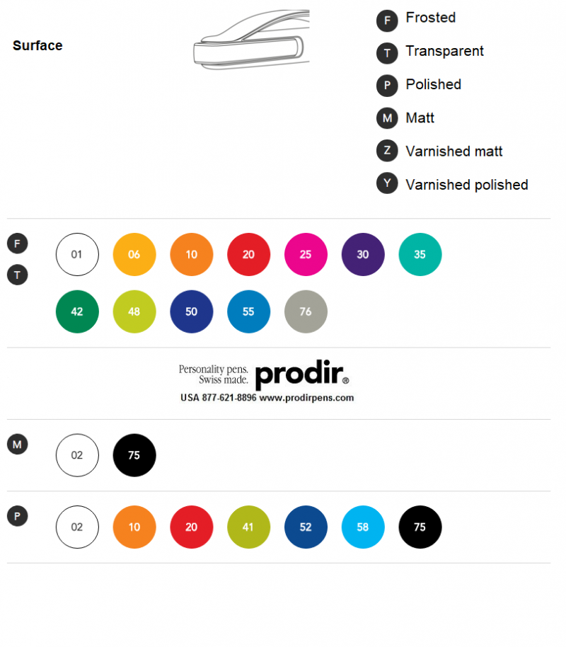 Price include one imprint color in one location. Order online easy, fast and secure process. prodirpens.com