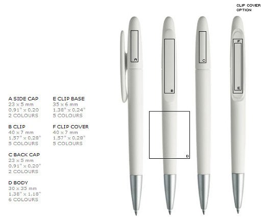 SWISS MADE PENS. Price include one imprint color in one location. Order online easy, fast and secure process. FREE SHIPPING USA. prodirpens.com