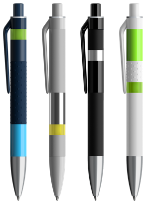 Prices include one imprint color in one location, basic polishes modules parts (A, B, C, D). Additional charges for metal, wood, soft touch, pattern modules options. Request Free Quote.