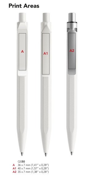 Price includes one imprint color in one location. Order online easy, fast and secure process. prodirpens.com Metal Clip Included - Plastic Button Included - Metal Button Optional