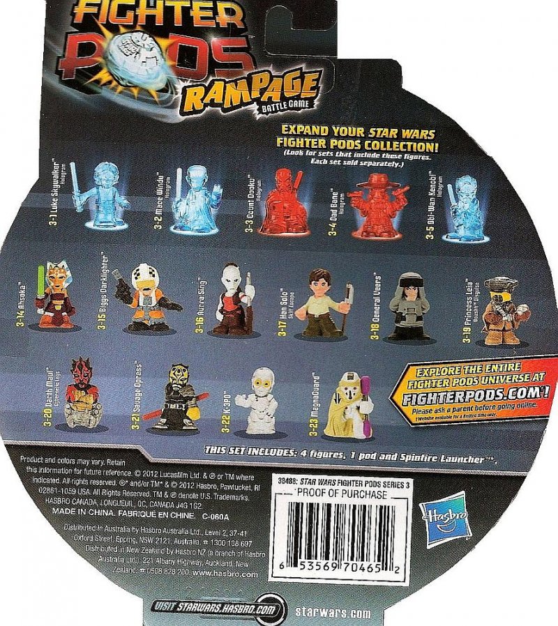 star wars fighter pods series 1