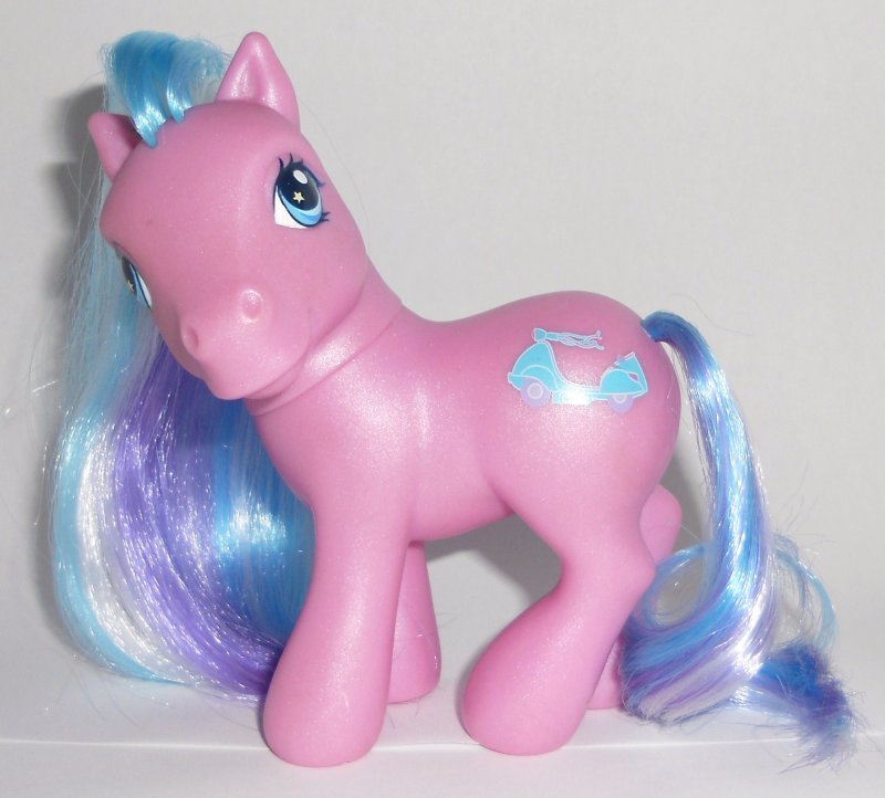 My Little Pony Scooter Sprite G3 Pearly Purple Pony Loose