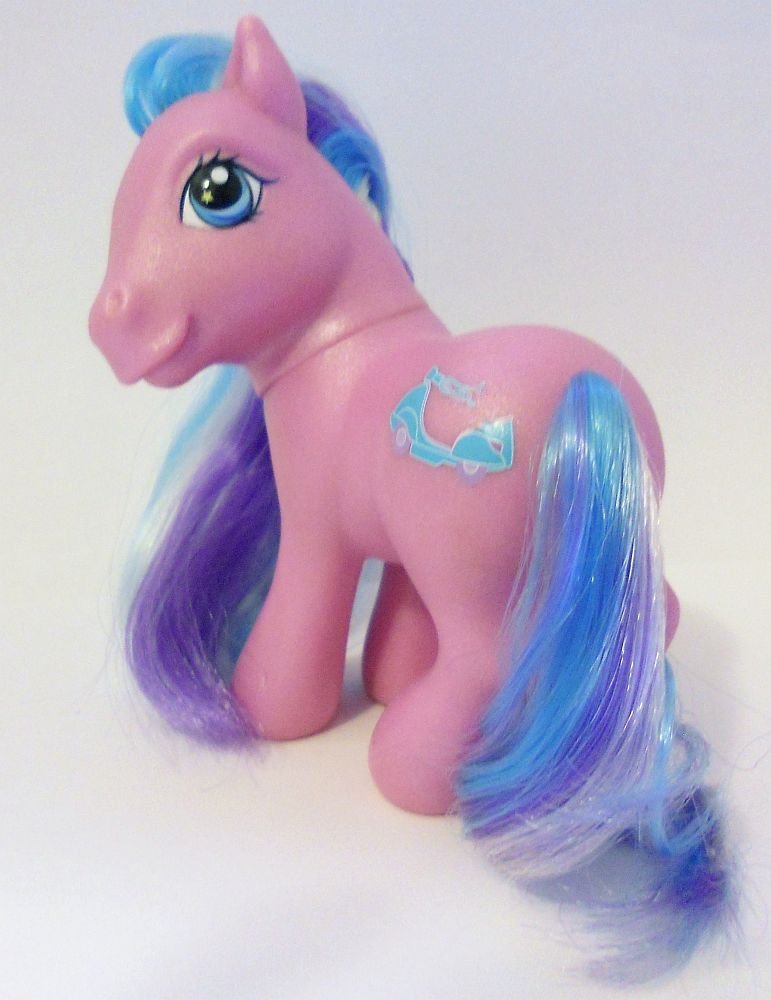 My Little Pony Scooter Sprite G3 pearly purple pony loose