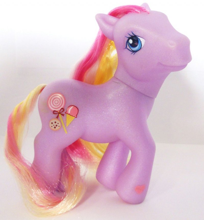 My Little Pony Triple Treat Ii G3 Purple Pony Loose