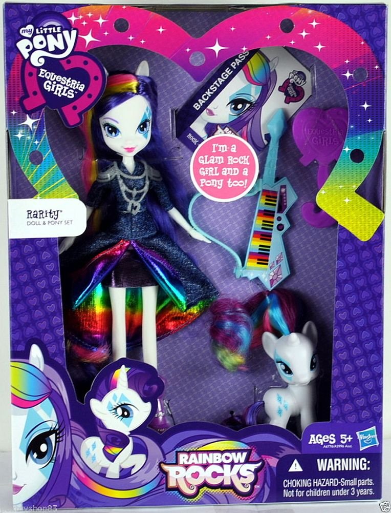 My Little Pony Equestria Girls Rarity Doll and Pony Set