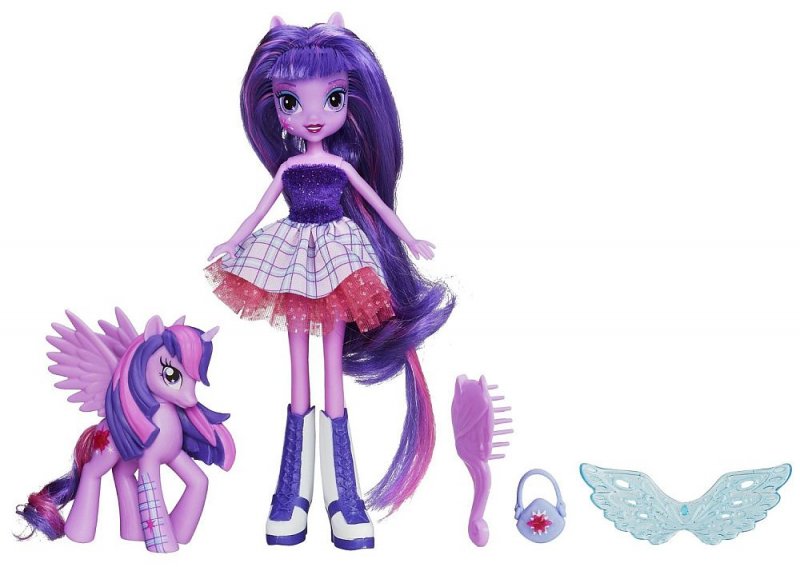 My Little Pony Equestria Girls Twilight Sparkle Doll and 
