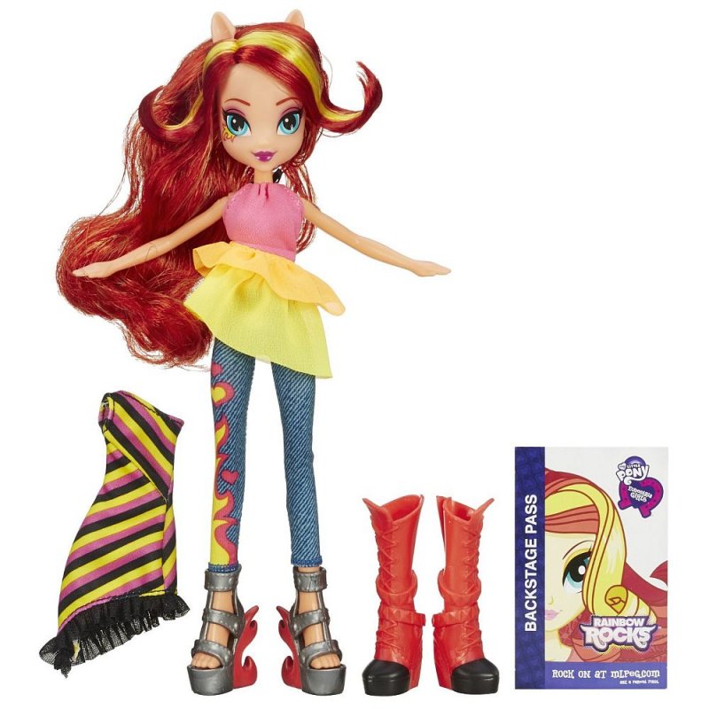 My Little Pony Equestria Girls Sunset Shimmer Rainbow