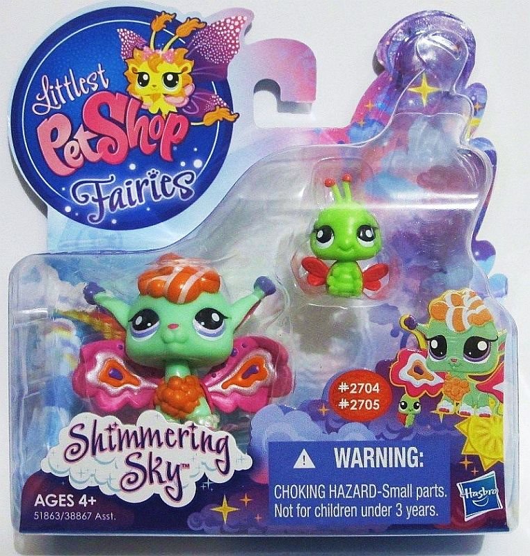 Littlest Pet Shop Shimmering Sky Fairies