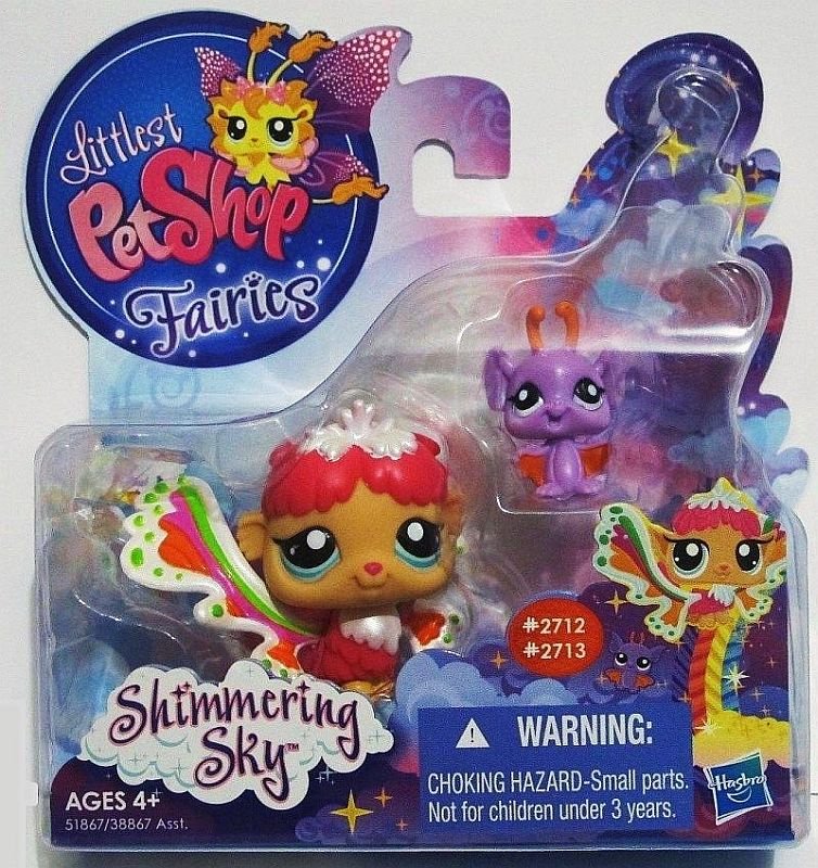 Littlest Pet Shop Shimmering Sky Fairies