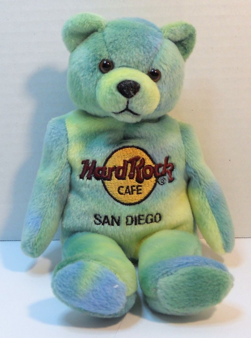 hard rock cafe collectible bears