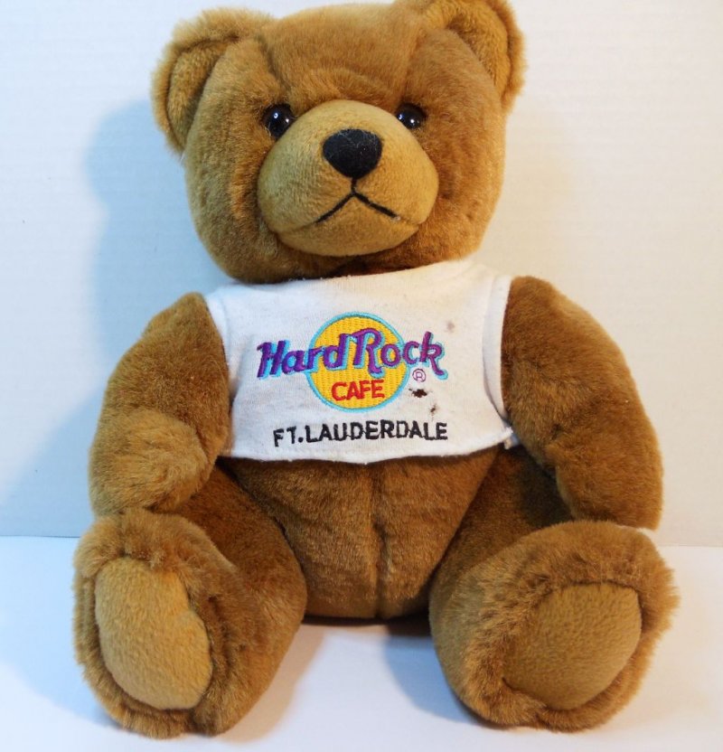 hard rock cafe teddy bear collection