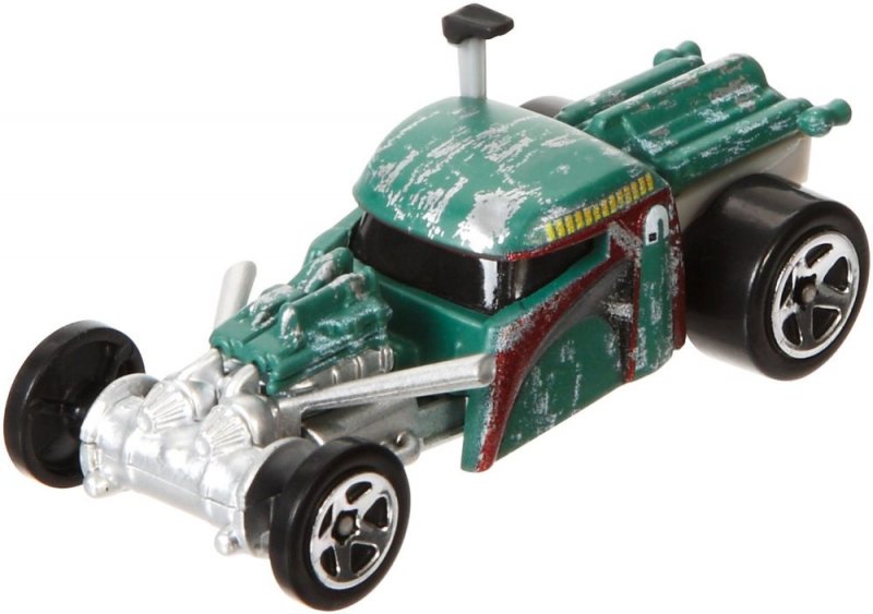 Star Wars Hot Wheels character cars Boba Fett