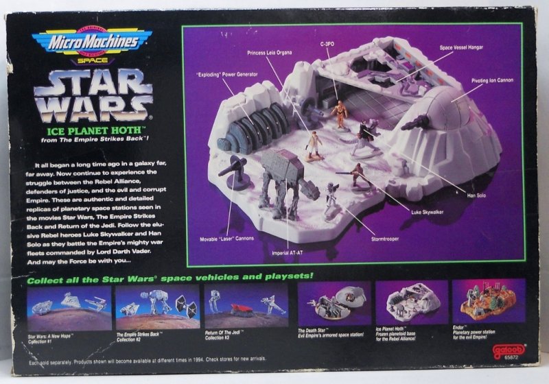 Star Wars Micro Machines Planet Dagobah Playset