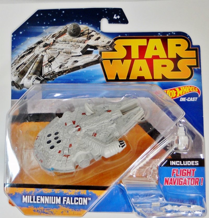 hot wheels star wars millennium falcon vehicle