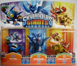 SKYLANDERS GIANTS GIANT Figurine TRIGGER HAPPY