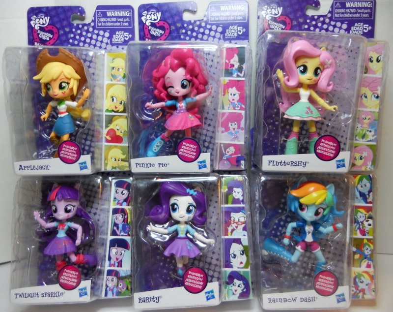 My Little Pony Equestria Girls Mini Doll Set of 6