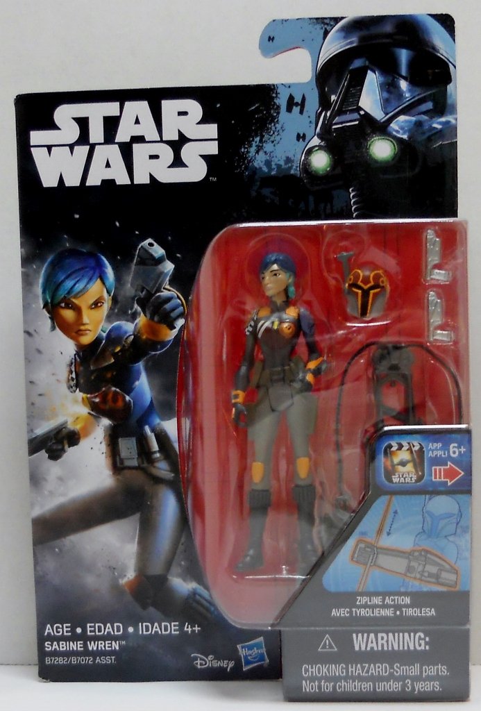 Star Wars Rebels Sabine Wren 3.75 inch action figure
