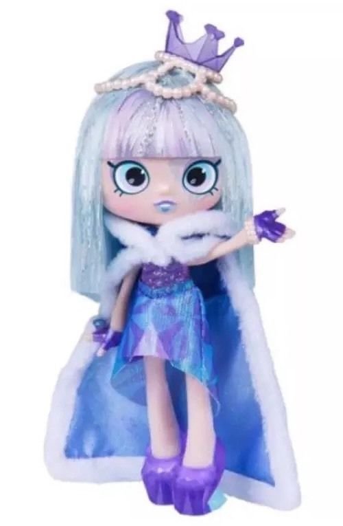 Shopkins Shoppies Exclusive Gemma Stone doll and 4 shopkin figures