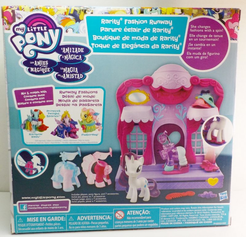 my little pony rarity fashion runway