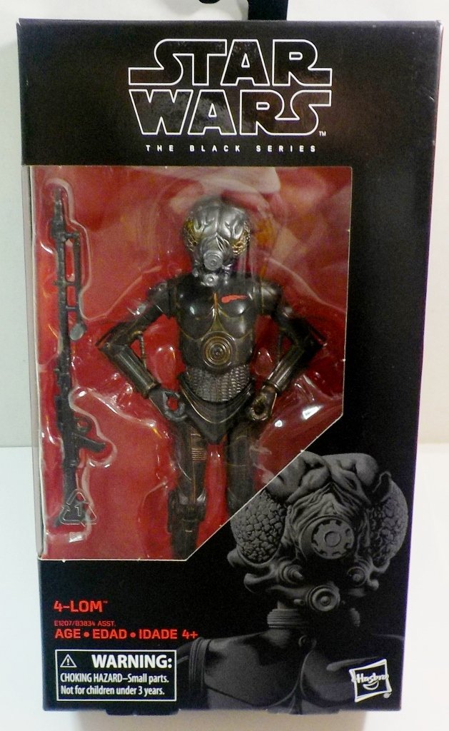 BOUNTY HUNTER #67 STAR WARS BLACK SERIES 6/" 4-LOM
