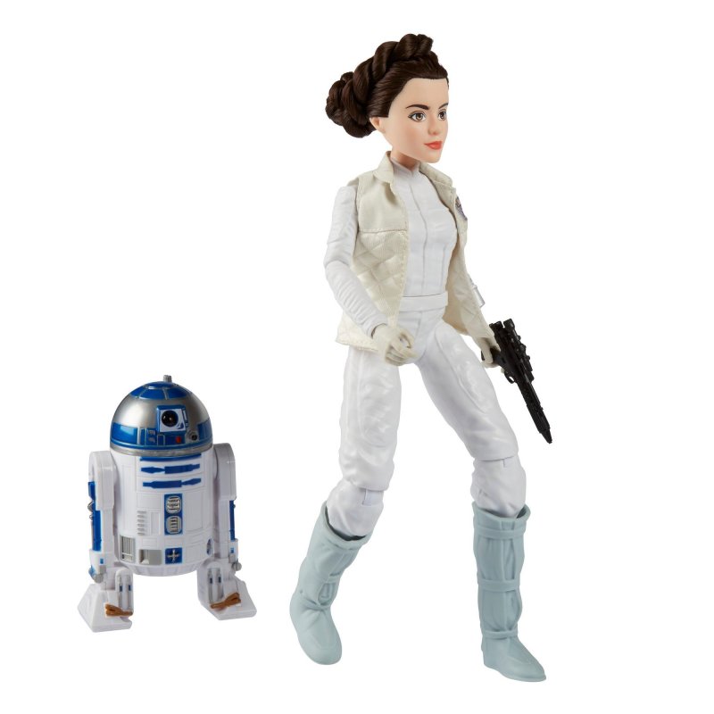Star Wars Forces of Destiny Adventure Figure Friends Leia & R2-D2 11" Figures