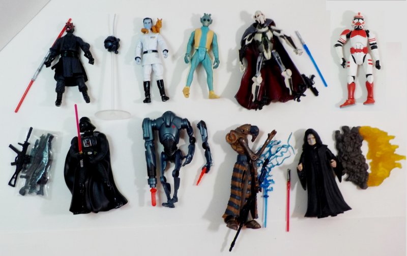 loose star wars figures